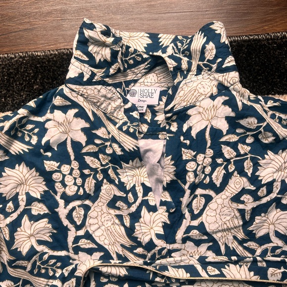 Holly Shae Design Block Print Bird Dress One size - Picture 3 of 3